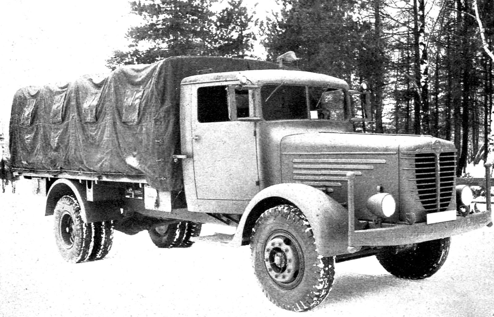 Тяжёлый дизельный полноприводный Büssing-NAG 4500S-1. 1942-1943 гг.